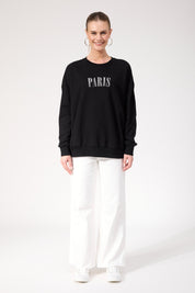 Boston Logo Sweatshirt - Black