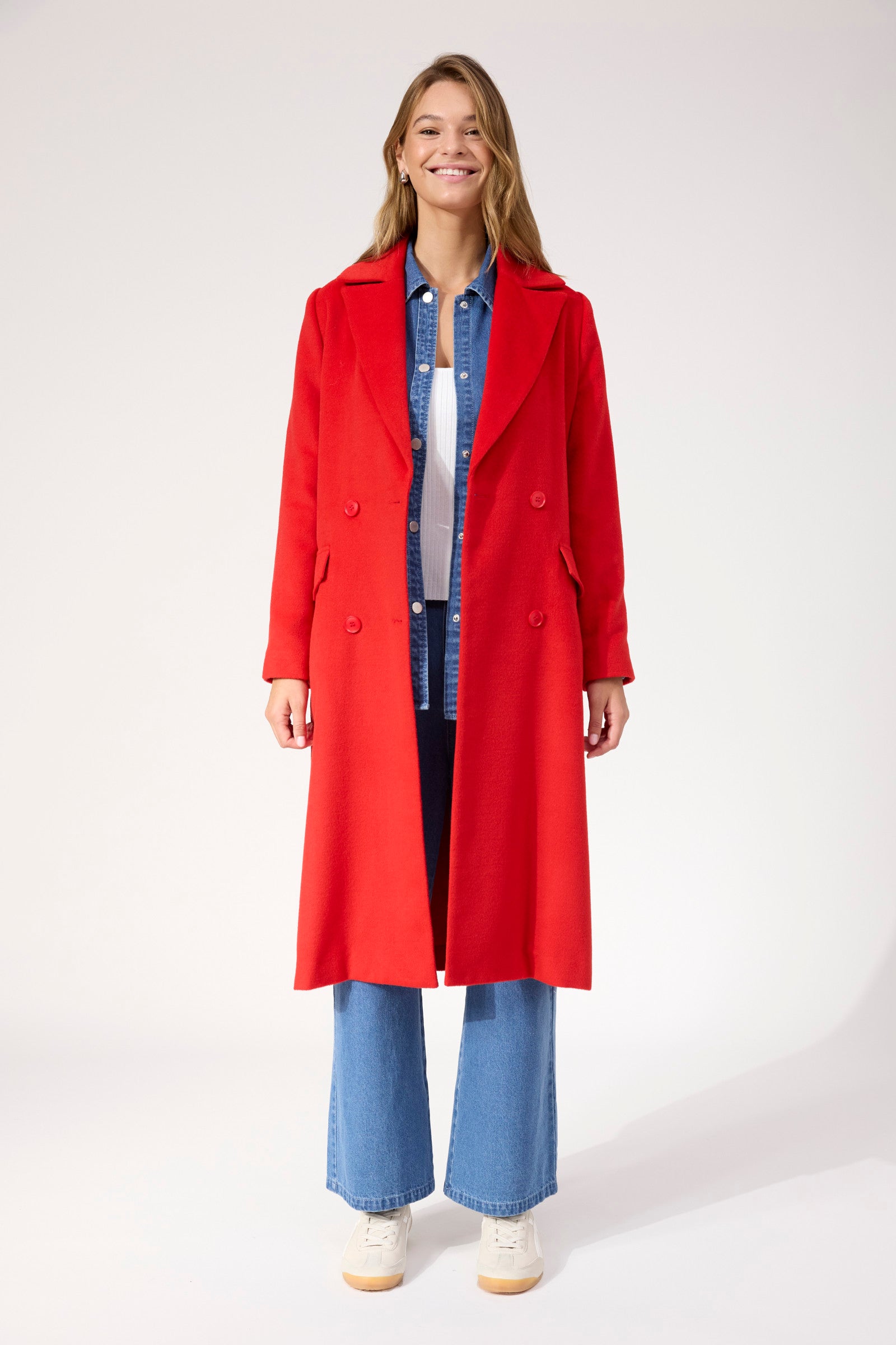Chicago Coat - Red