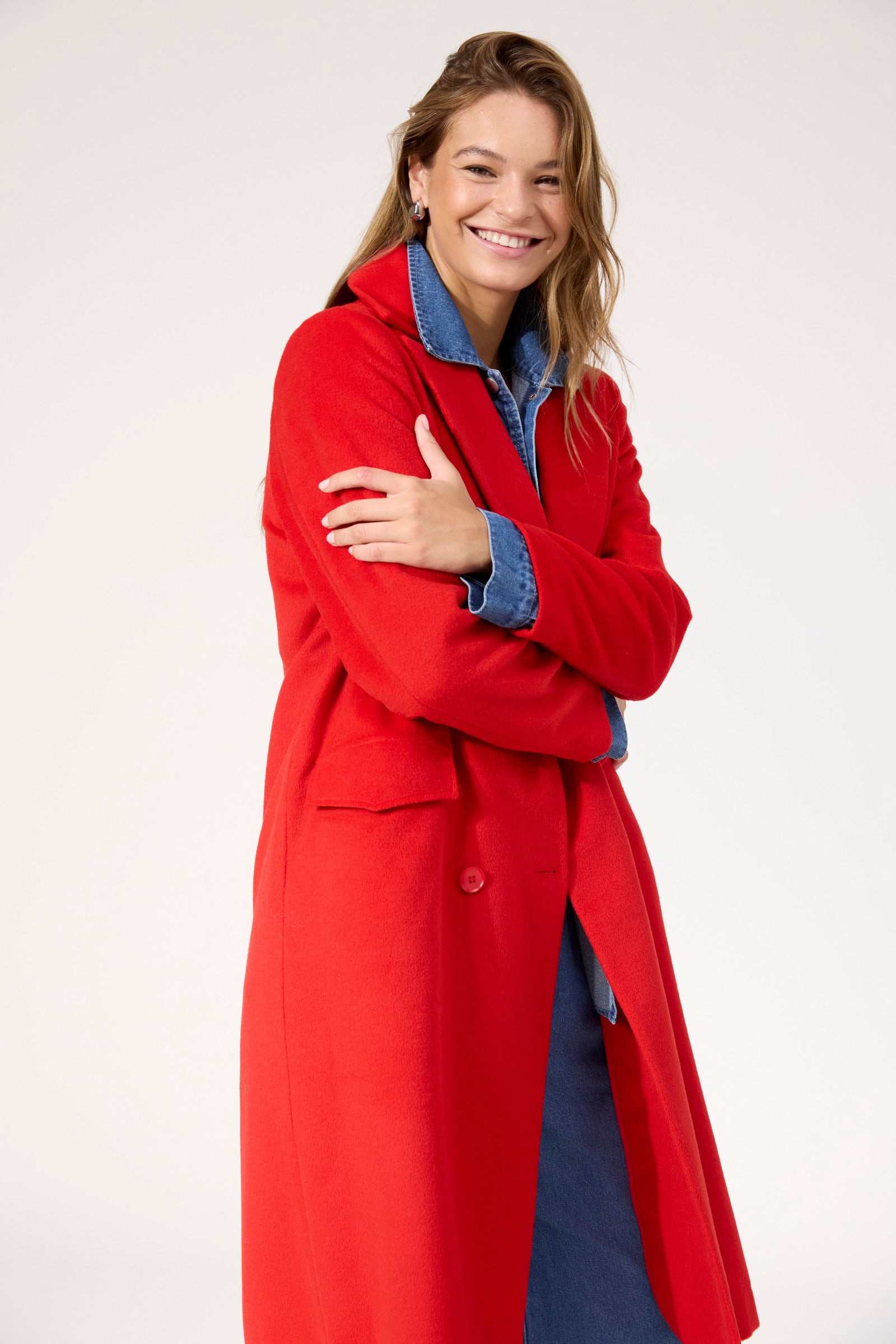 Chicago Coat - Red