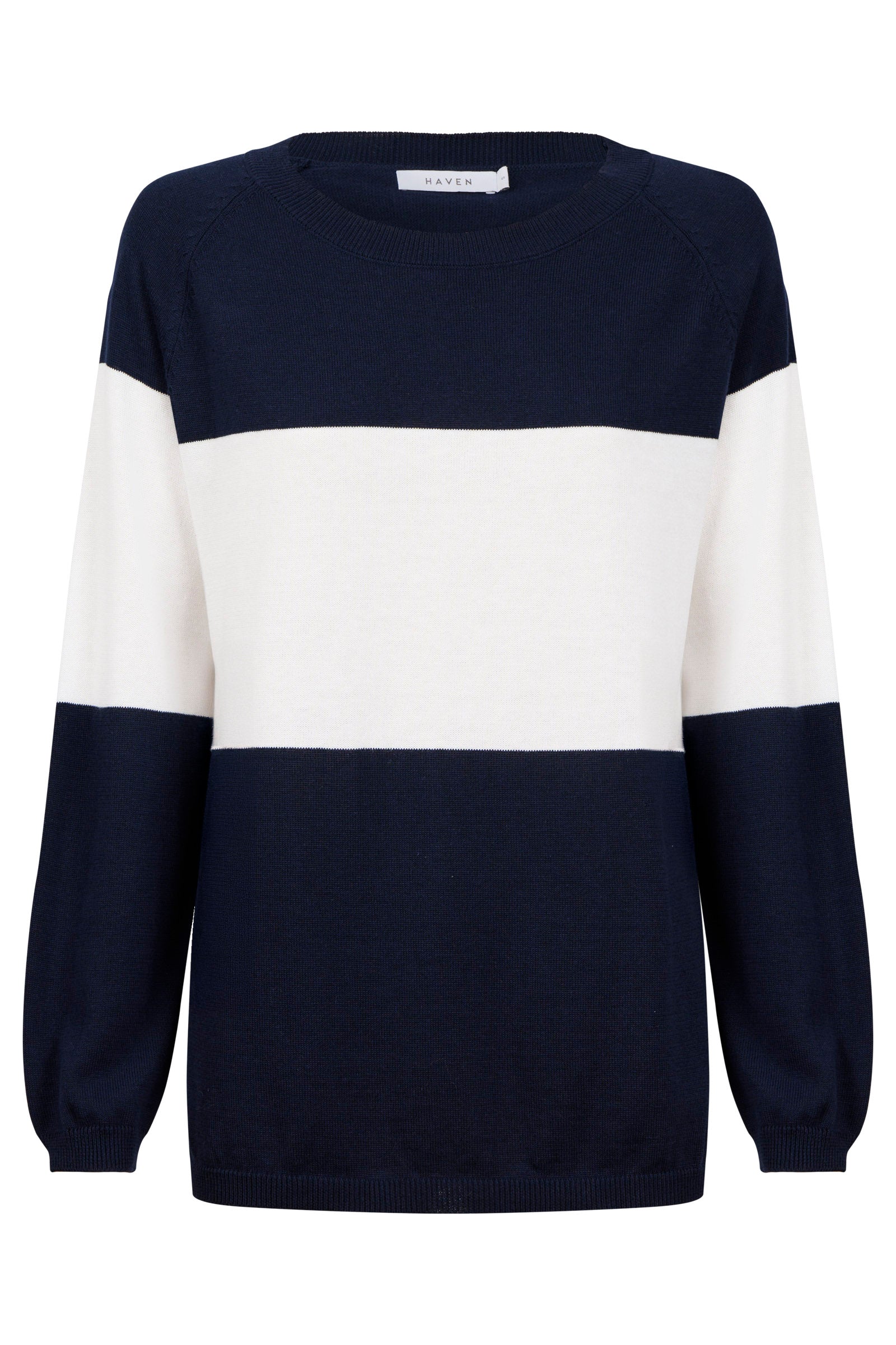 Savoie Stripe Jumper - Navy