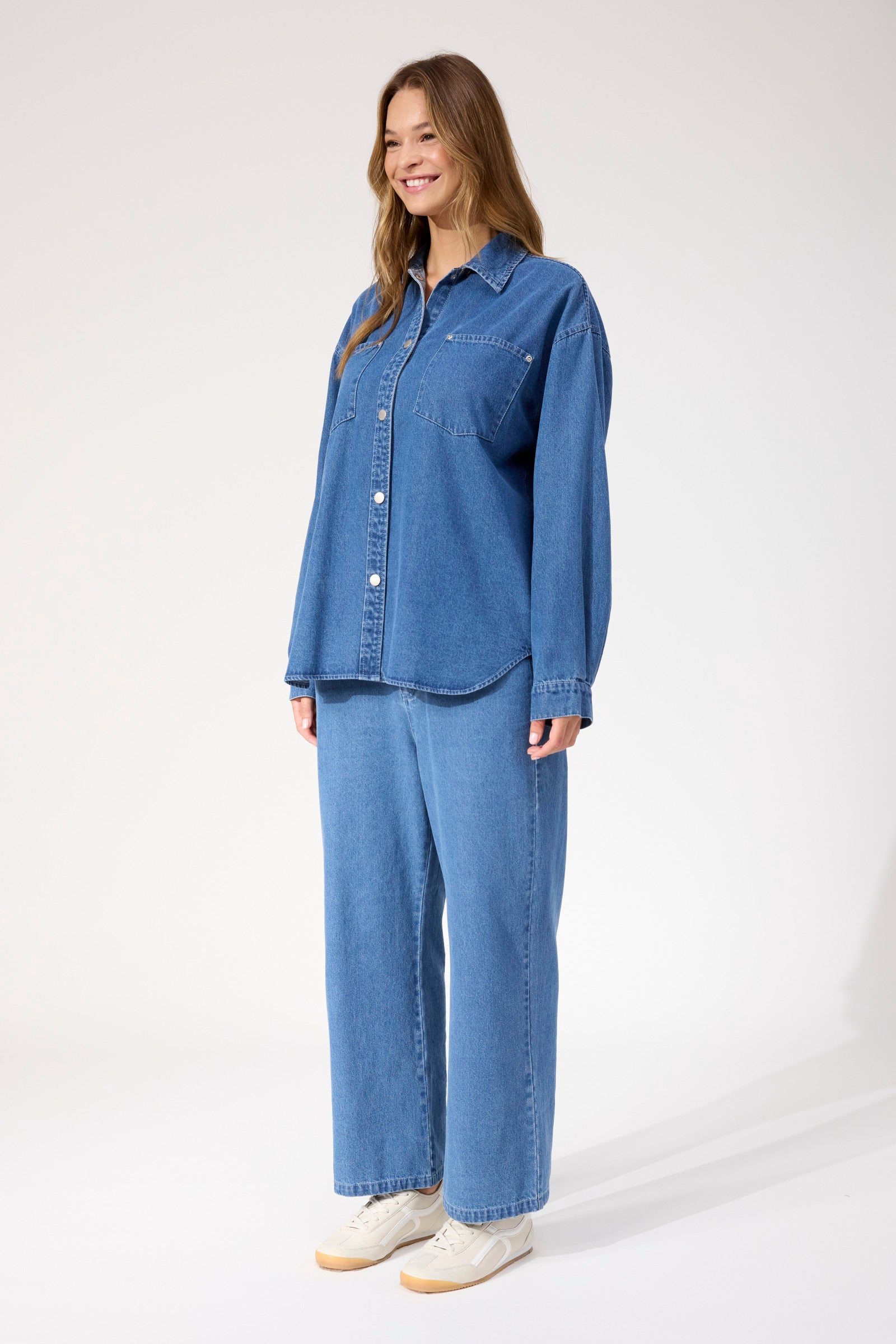 Denver Denim Shirt - Blue