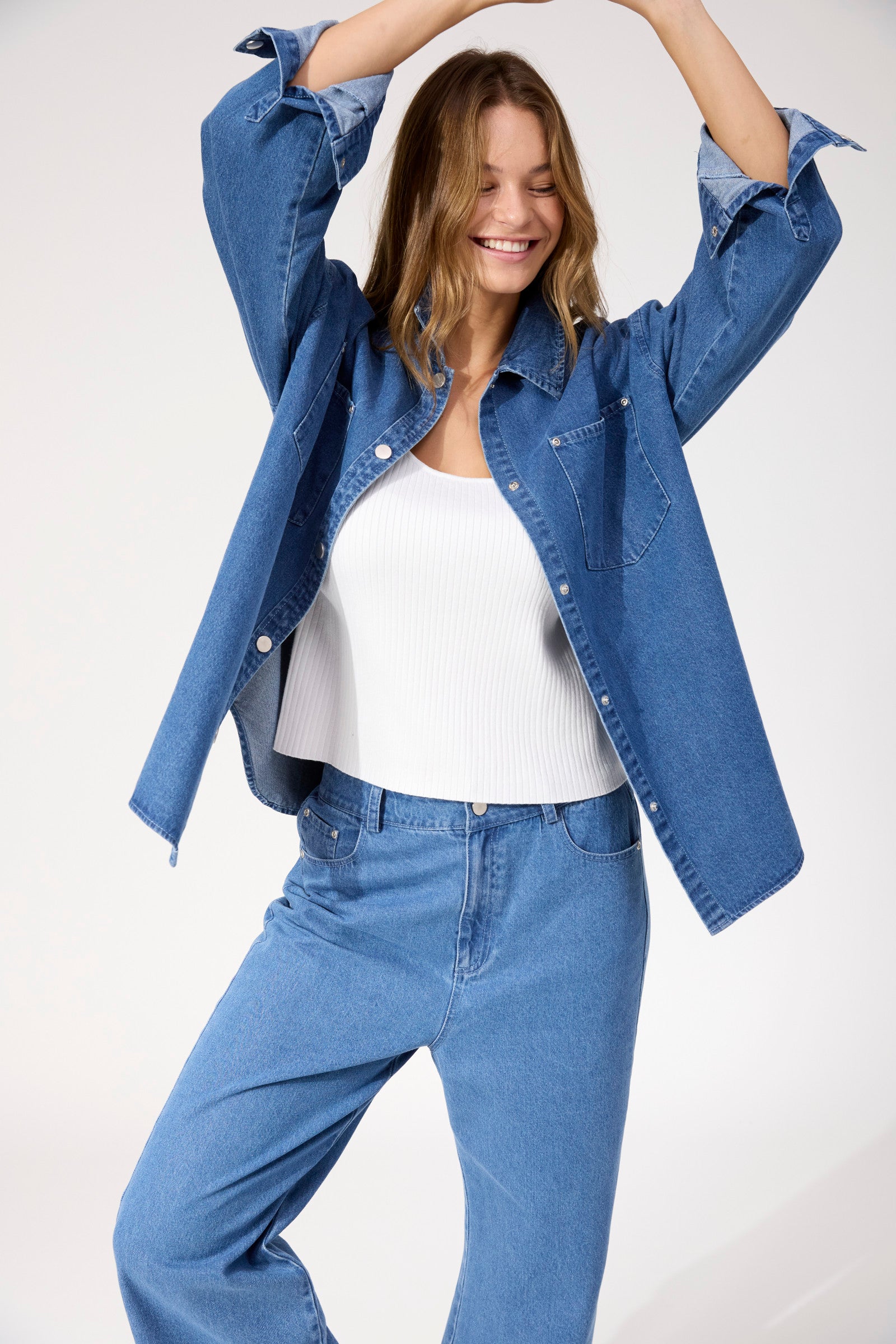 Denver Denim Shirt - Blue