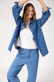 Denver Denim Shirt - Blue