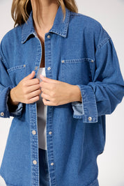 Denver Denim Shirt - Blue