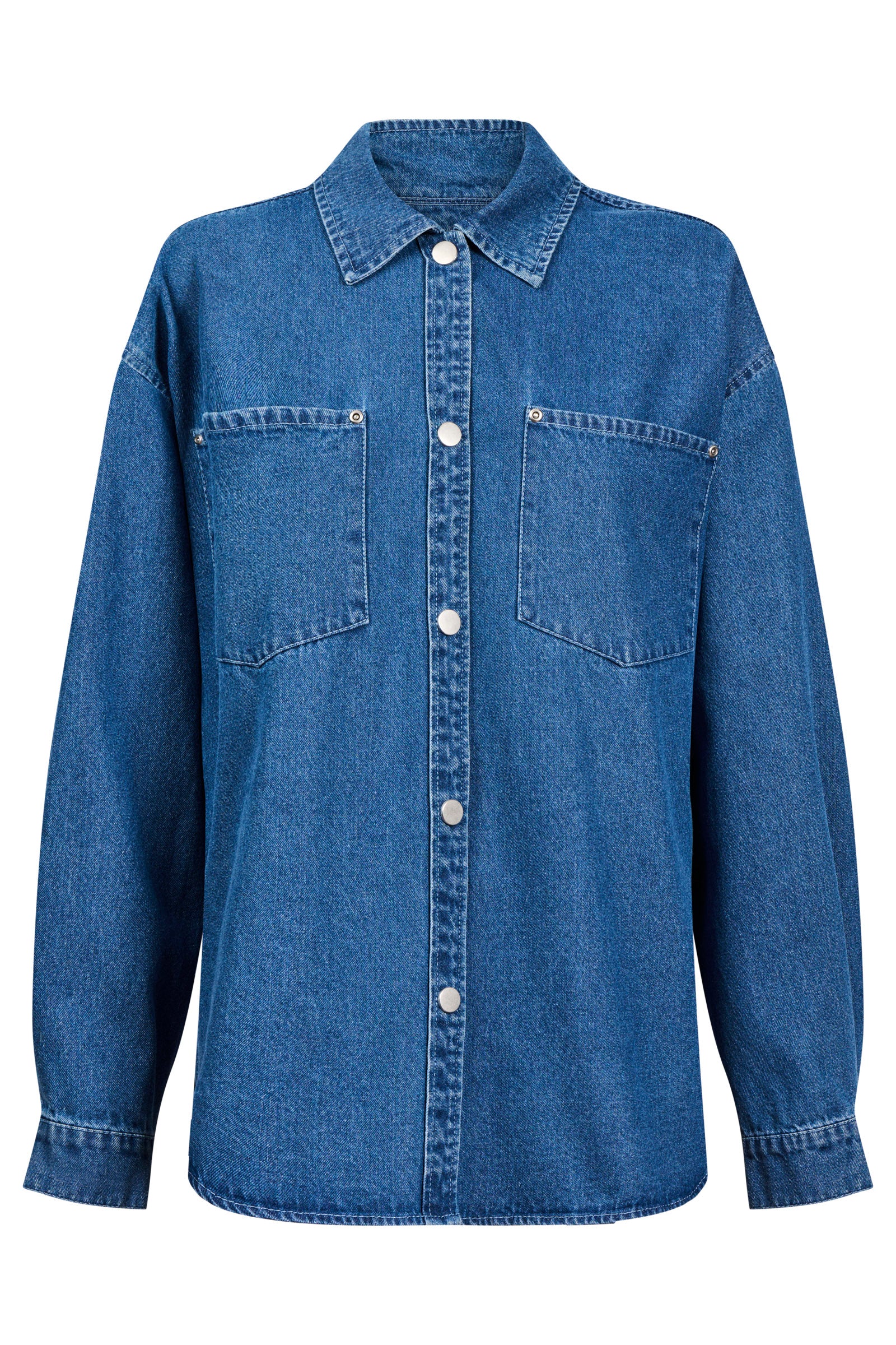 Denver Denim Shirt - Blue
