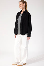 Denver Denim Shirt - Black