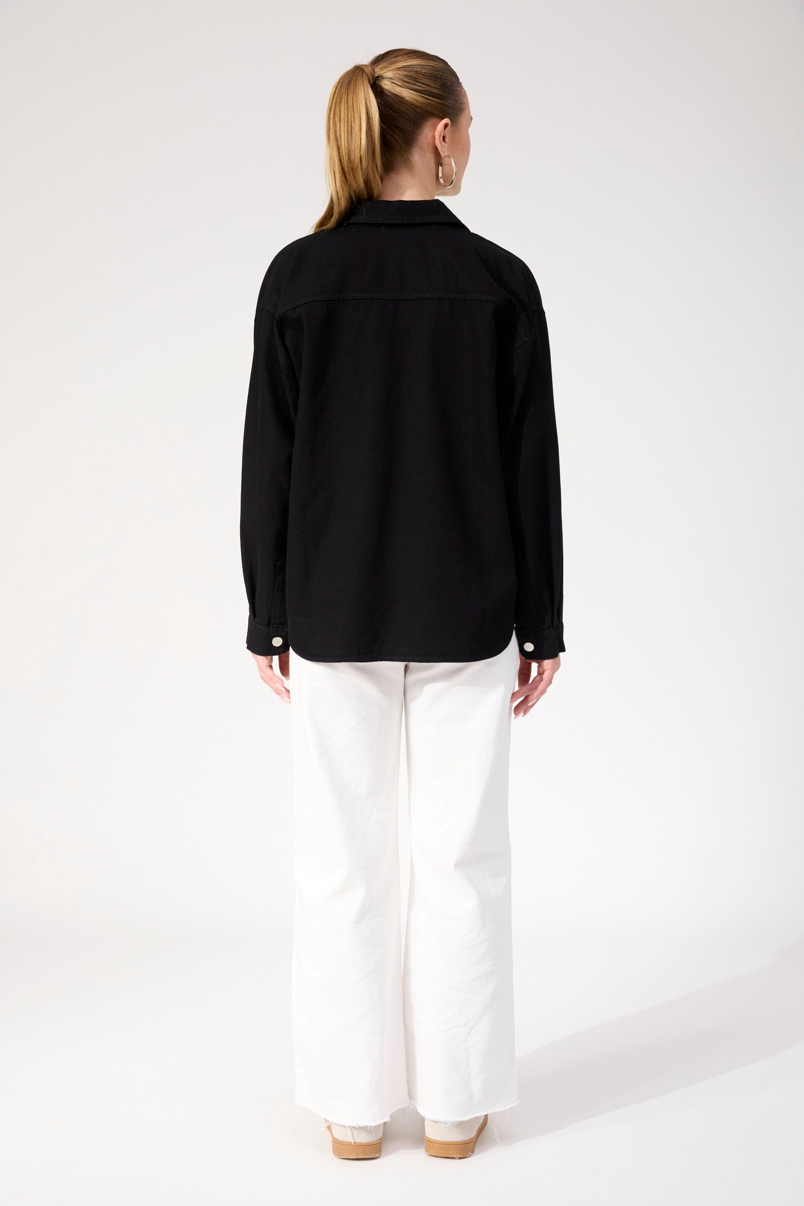 Denver Denim Shirt - Black