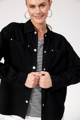 Denver Denim Shirt - Black