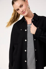 Denver Denim Shirt - Black