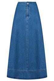 Denver Denim Skirt - Blue