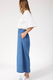 Denver Denim Skirt - Blue
