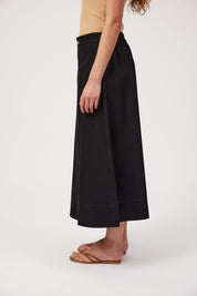 Denver Denim Skirt - Black