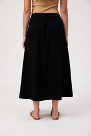 Denver Denim Skirt - Black