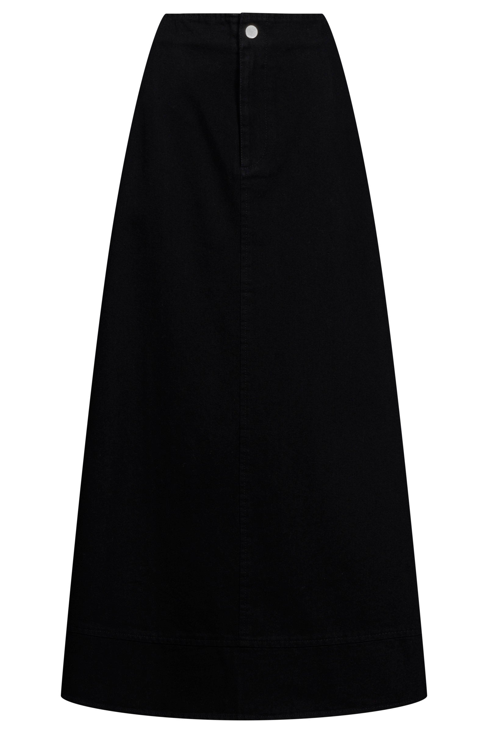 Denver Denim Skirt - Black