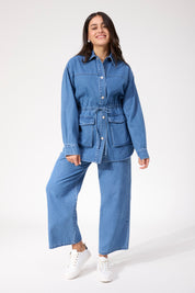 Denver Denim Jacket - Blue