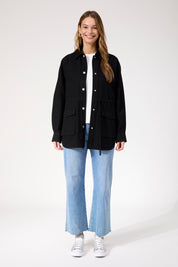 Denver Denim Jacket - Black