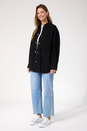 Denver Denim Jacket - Black