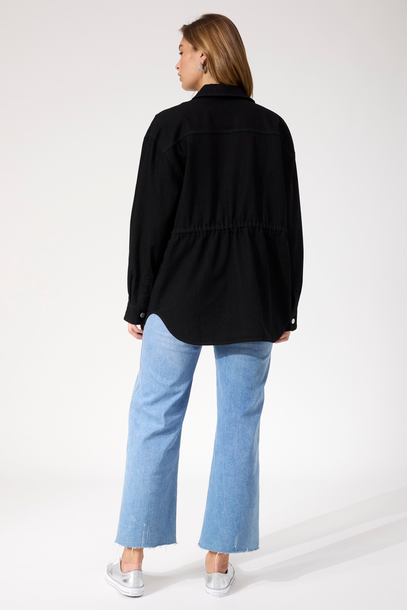 Denver Denim Jacket - Black