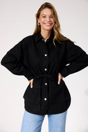 Denver Denim Jacket - Black