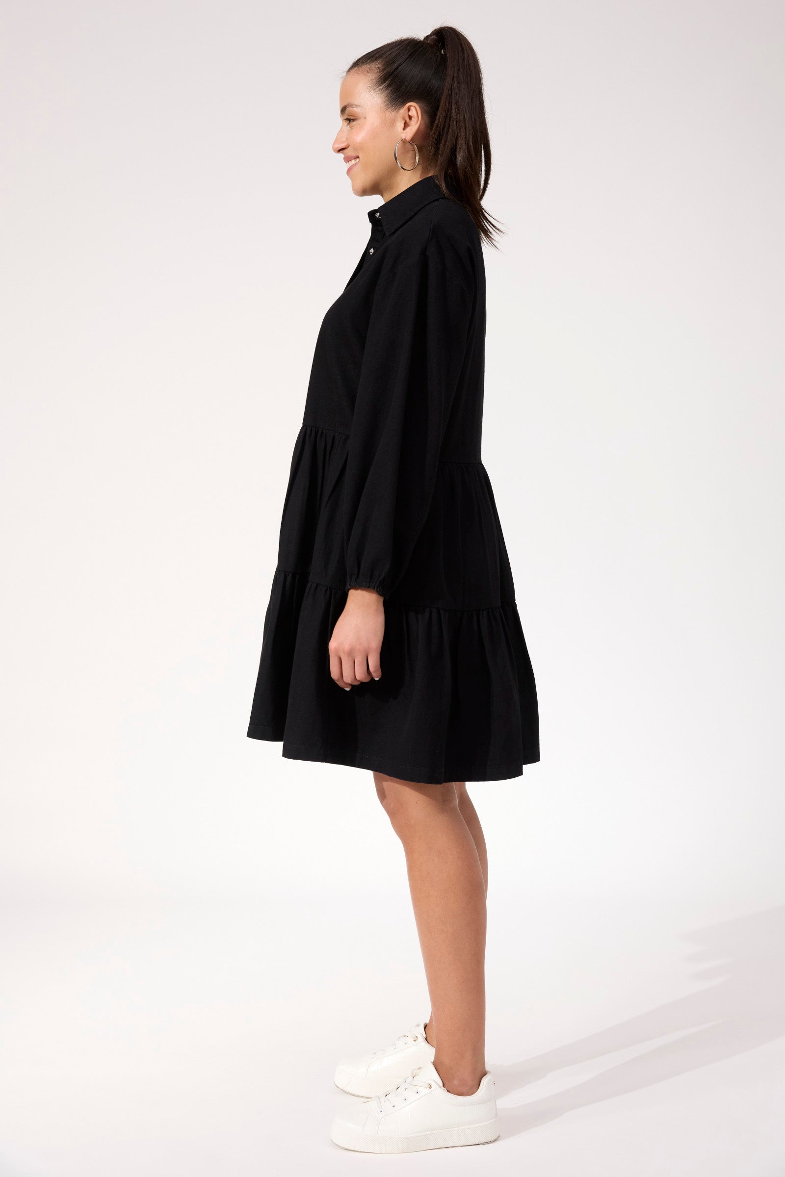 Denver Denim Dress - Black
