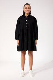 Denver Denim Dress - Black