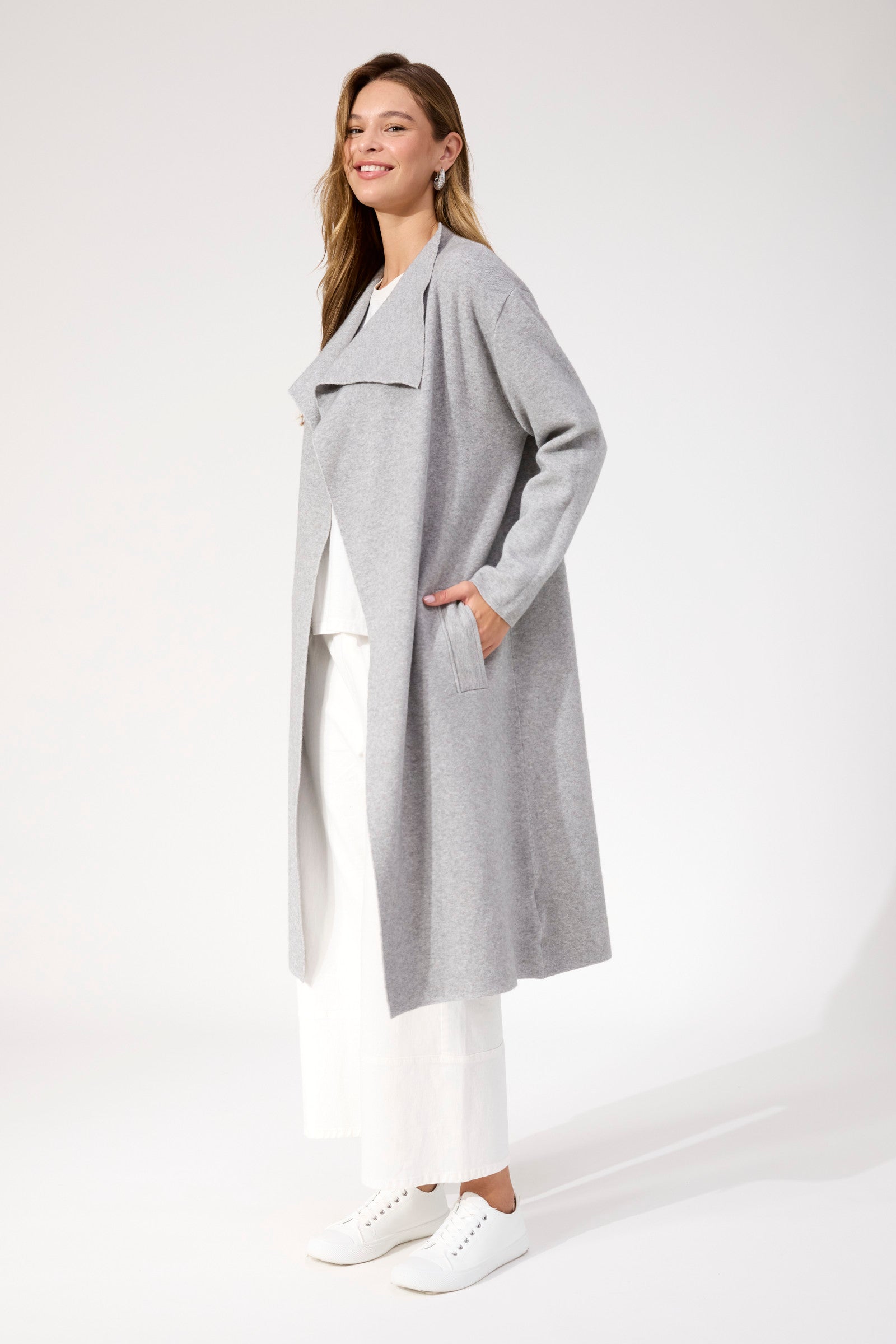 Chamonix Cardigan - Grey