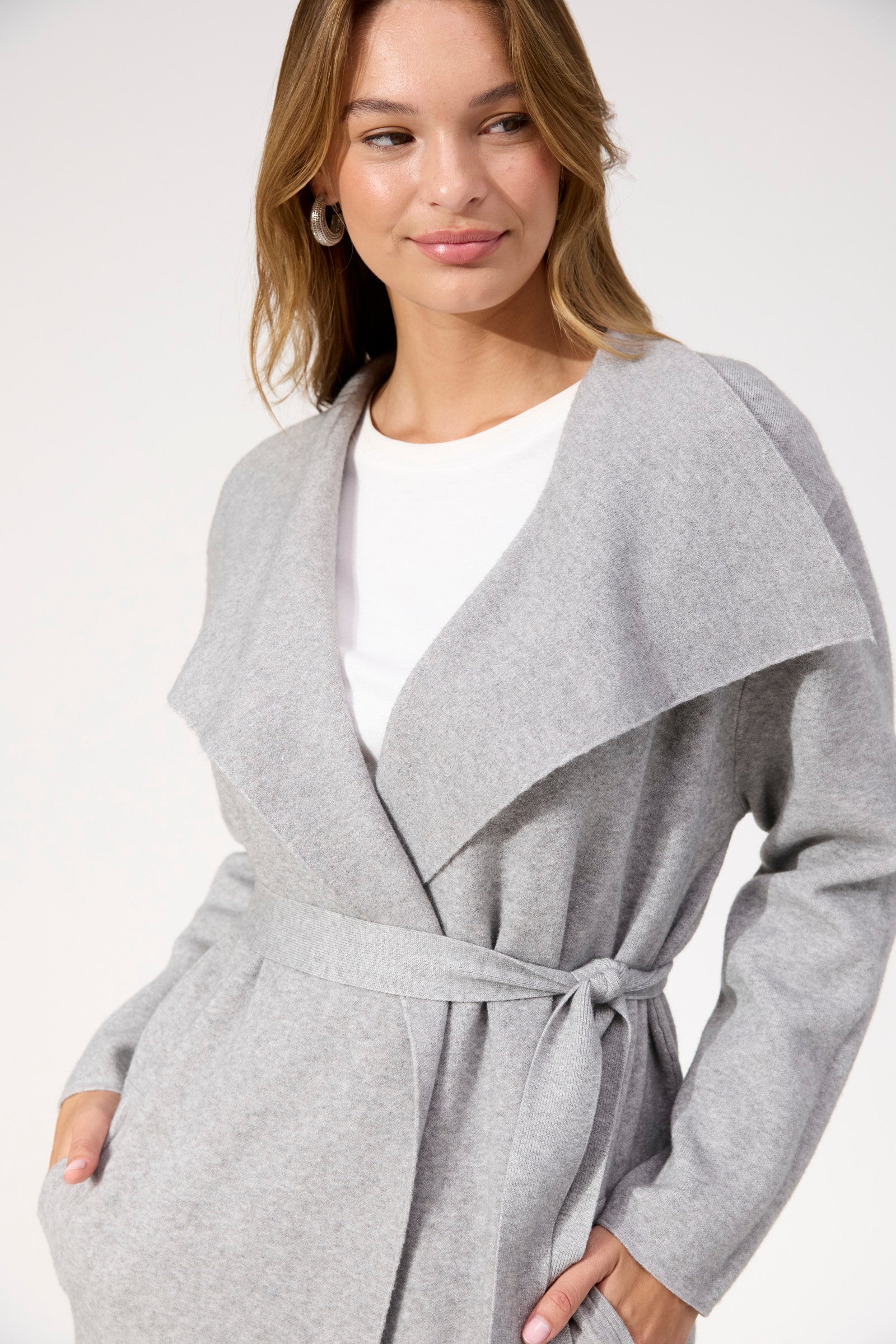 Chamonix Cardigan - Grey