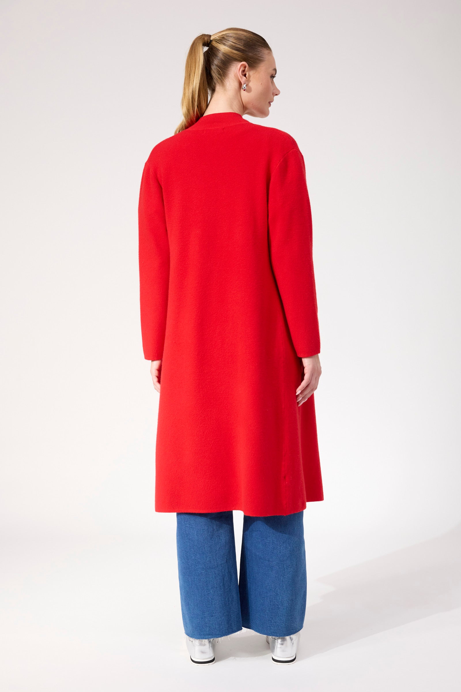 Chamonix Cardigan - Red