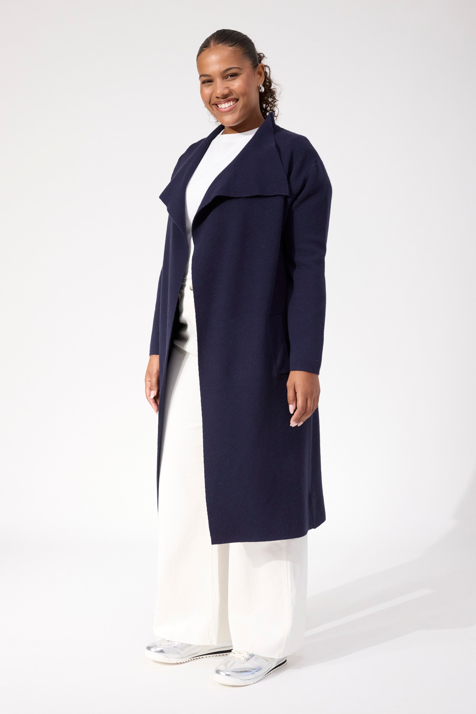 Chamonix Cardigan - Navy