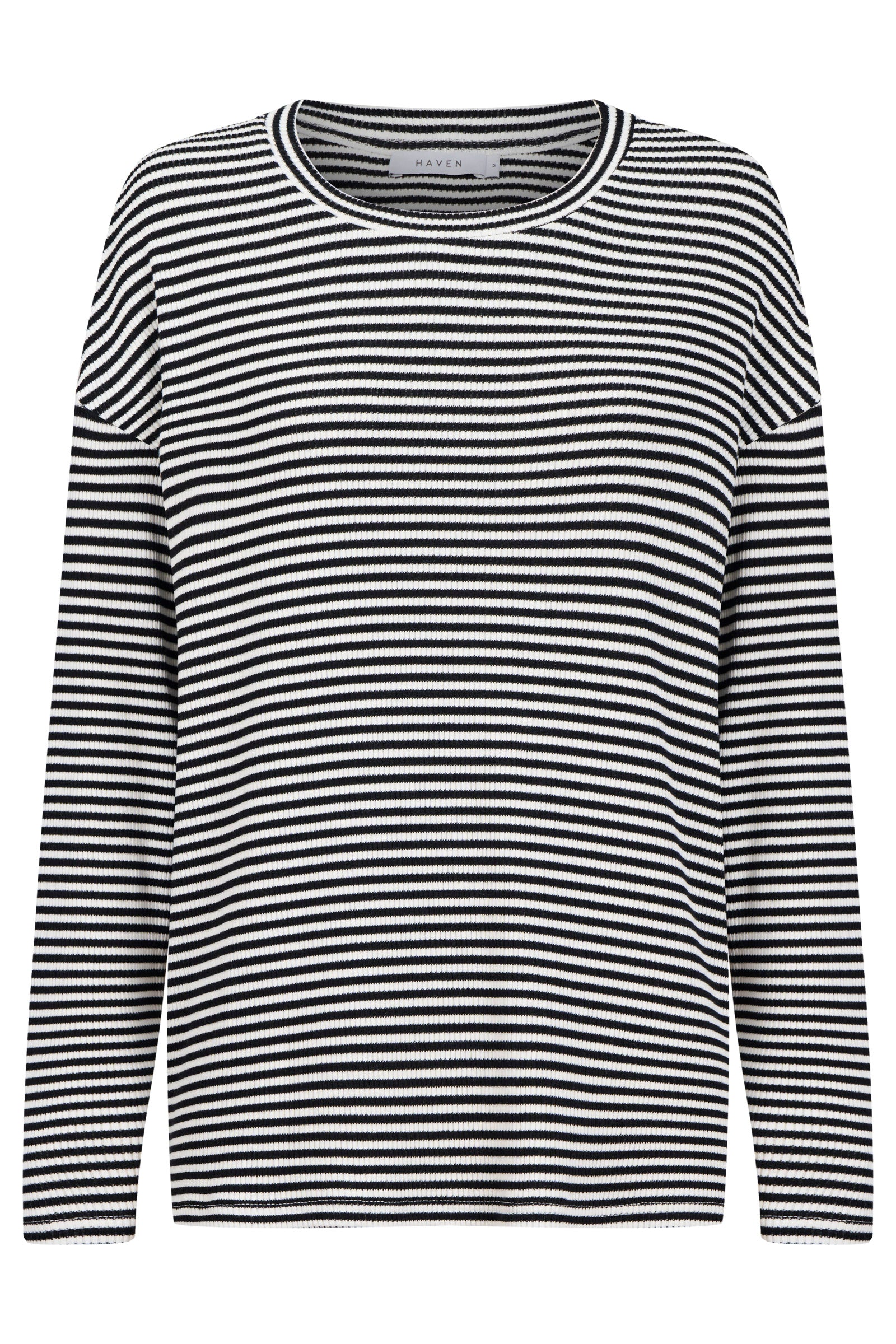 Levi Stripe Long Sleeve Tshirt - Black