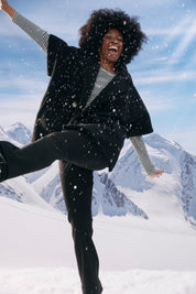 Jackson Oversized Vest - Black