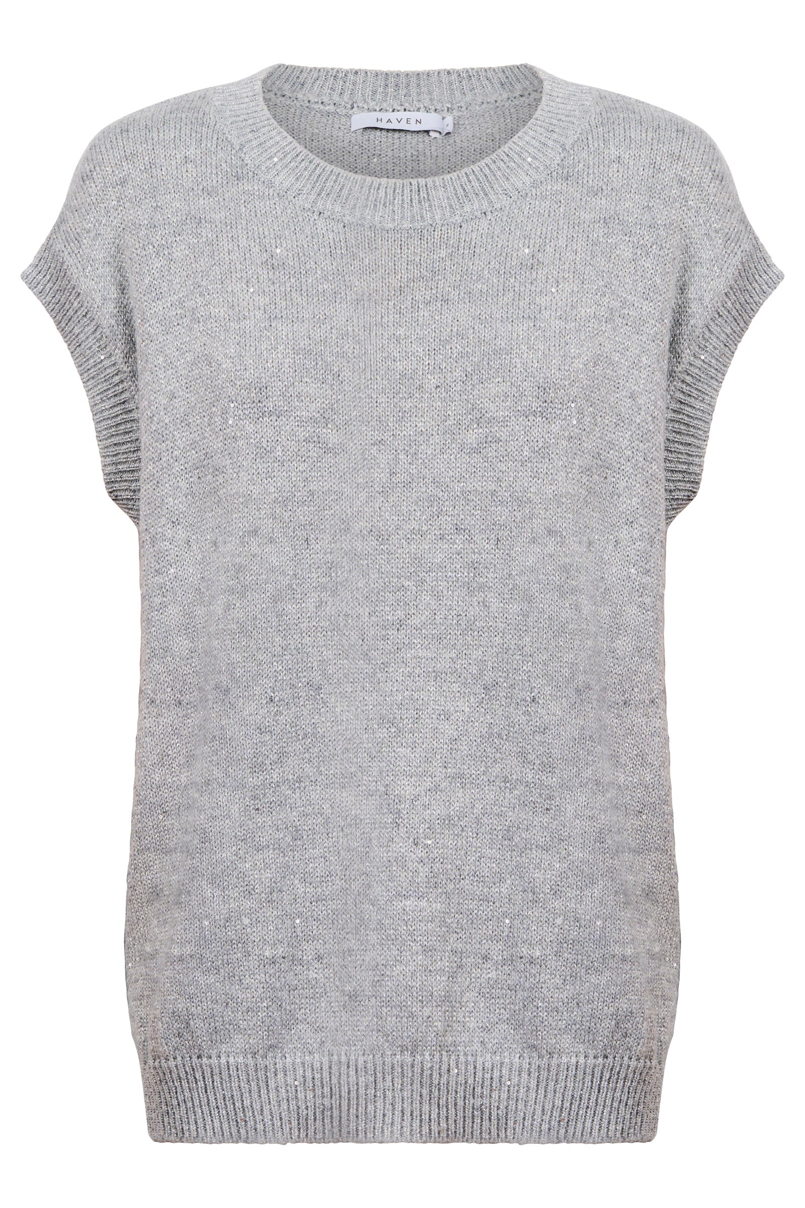 Salla Sparkle Vest - Silver