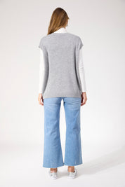 Salla Sparkle Vest - Silver