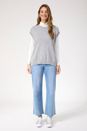 Salla Sparkle Vest - Silver