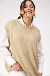 Salla Sparkle Vest - Gold