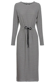 Levi Stripe Tshirt Dress - Black
