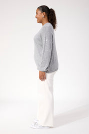 Salla Sparkle Jumper - Silver