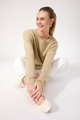 Salla Sparkle Jumper - Gold