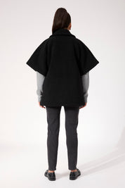 Jackson Oversized Vest - Black
