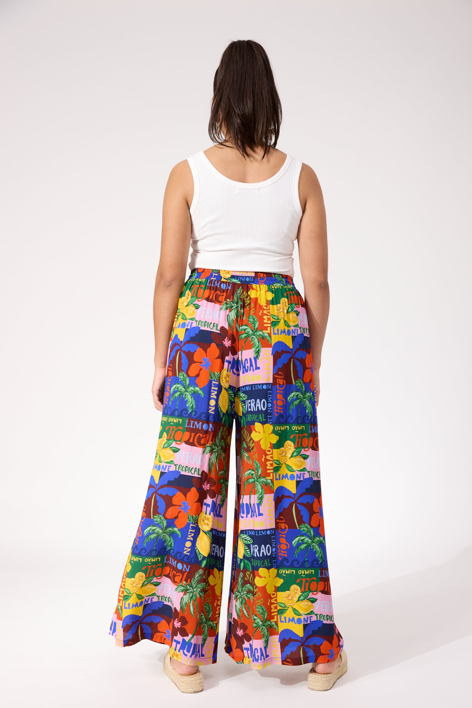 Odyssey Palazzo Pant - Tropical