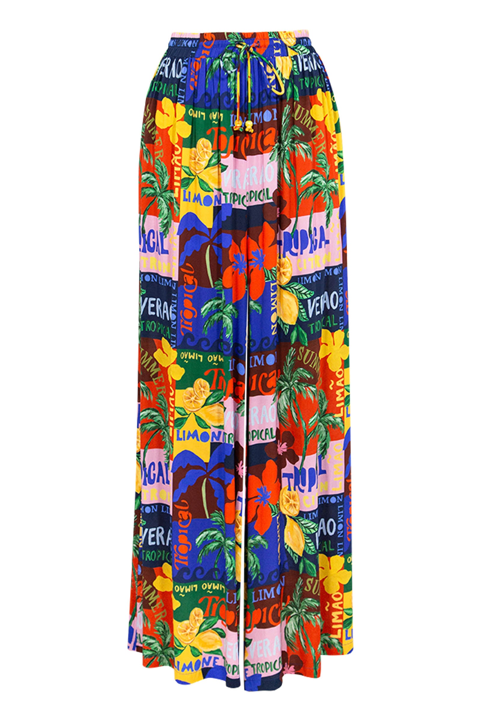 Odyssey Palazzo Pant - Tropical