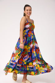Odyssey Tank Maxi Dress - Tropical