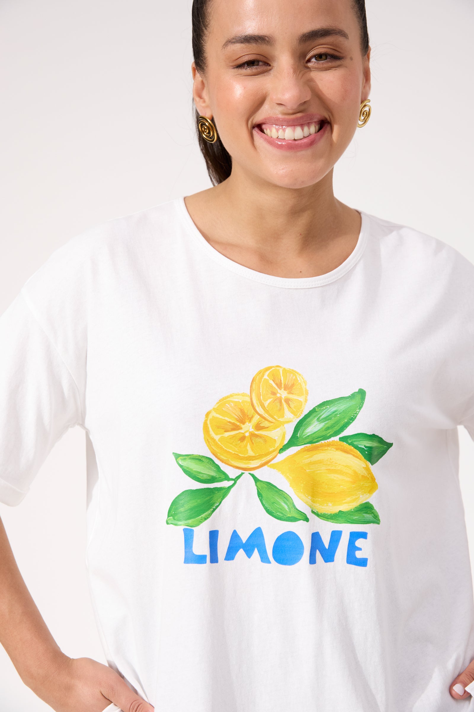 Odyssey Tshirt - White Limone