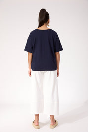 Odyssey Tshirt - Navy Tropical