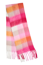 Niseko Check Scarf - Pink