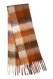 Niseko Check Scarf - Tan