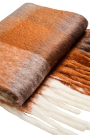 Niseko Check Scarf - Tan