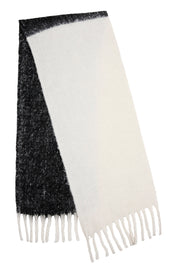 Monterosa 2 Tone Scarf - Black
