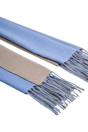 Ottawa 2 Tone Scarf - Blue