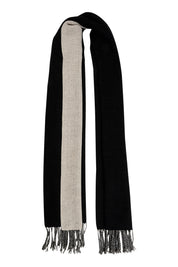 Ottawa 2 Tone Scarf - Black